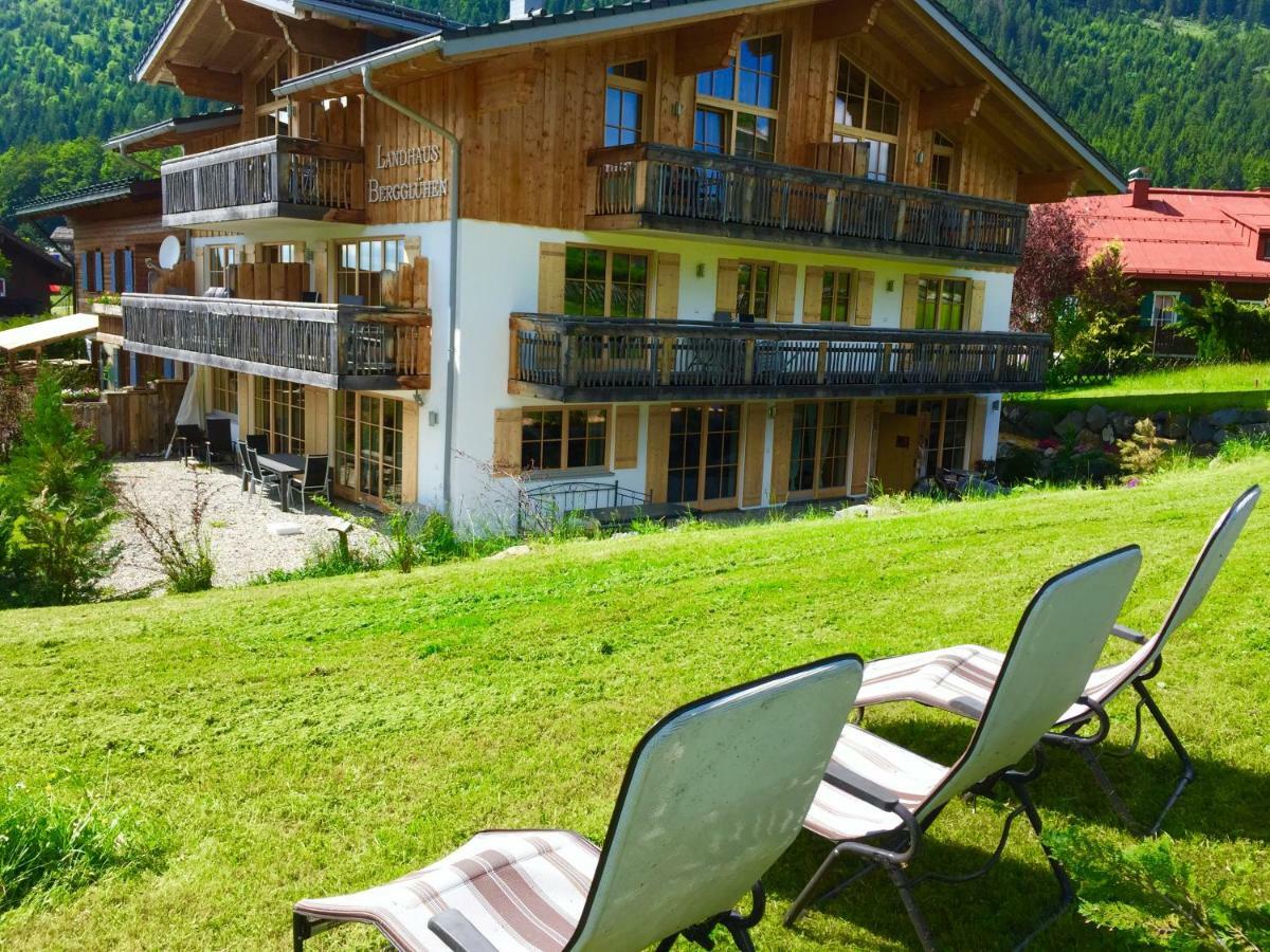 Landhaus Berggluehen Oberjoch Exterior foto